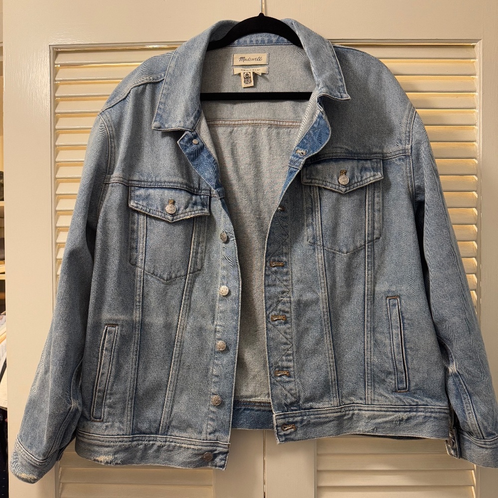 Madewell Oversized Trucker Denim Jacket